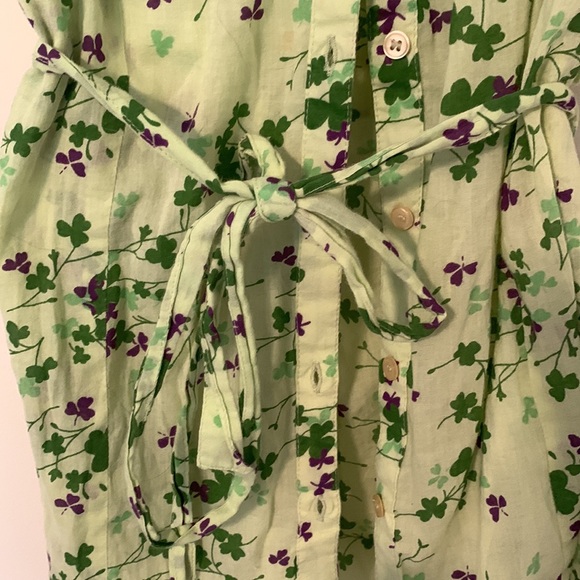 RARE Austin Clothing Company Lightweight Cotton Clover Blouse - Picture 4 of 4